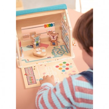 Ma première école - Jeu d'imagination en bois - Lilliputiens