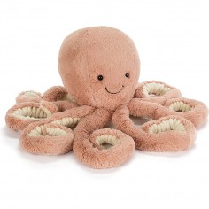 Peluche Odell la petite pieuvre - 23 cm - Jellycat
