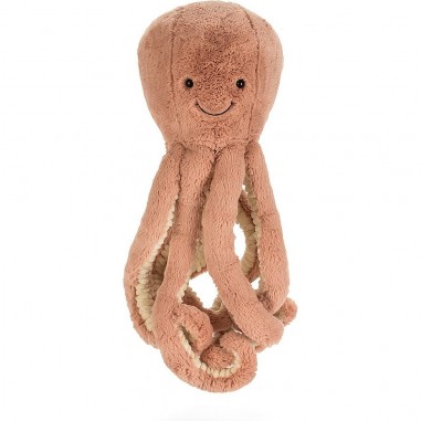 Peluche Odell la petite pieuvre - 23 cm - Jellycat