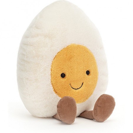 Peluche Oeuf à la Coque Happy Amusant - 28cm - Jellycat
