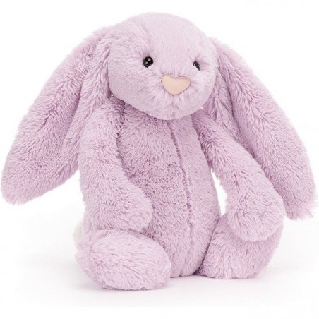 Peluche lapin lila violet bashful de - medium - Jellycat