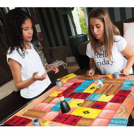 Marrakech géant - jeu de société surdimensionné - Gigamic