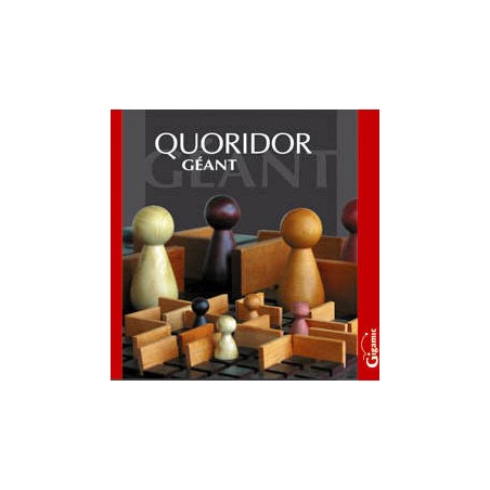 Quoridor géant - jeu de société surdimensionné - Gigamic
