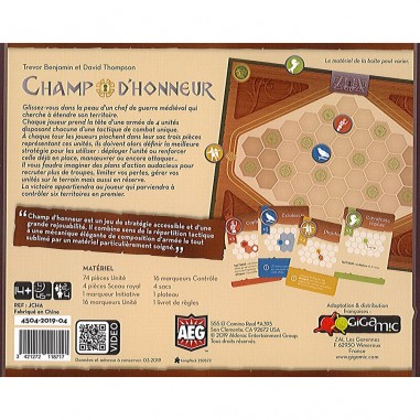 Champ D'Honneur - Jeux de société - Gigamic