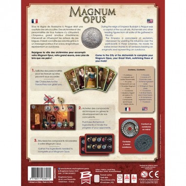 Magnum opus le grand oeuvre - jeu de draft Gigamic - Bragelonne