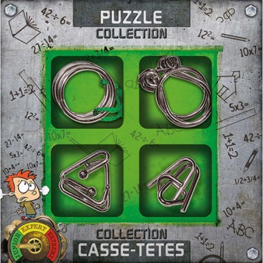 Set 4 casse-tête métal Junior - Eureka Puzzle - Boutique BCD Jeux
