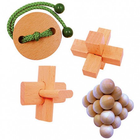 Casse Têtes Bois: Junior - Jeux classiques - Casse-têtes - Eureka Puzzle - Eureka 3d Puzzle