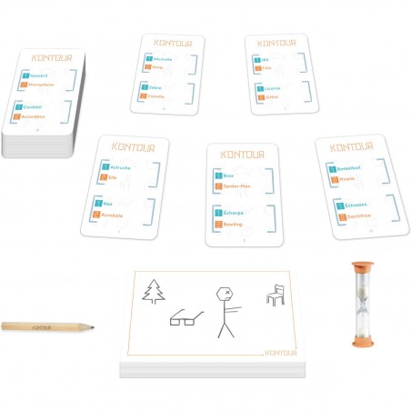 Kontour - Jeu de société - Gigamic