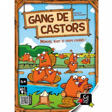Gang De Castors Jeu D ambiance Et De Bluff Gigamic