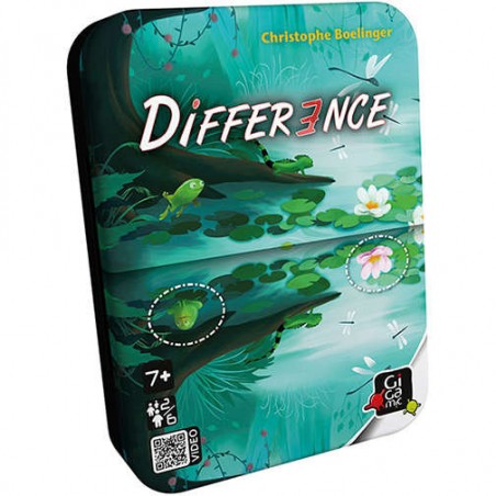 Différence - Jeu de société pour enfant dès 6 ans - Gigamic