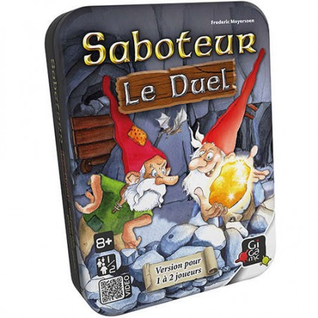 Saboteur le duel - jeu de stratégie et de bluff - Gigamic