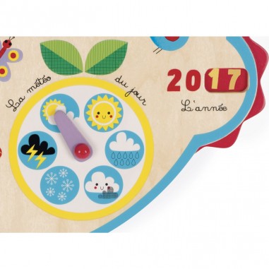 Calendrier au fil du temps - Janod