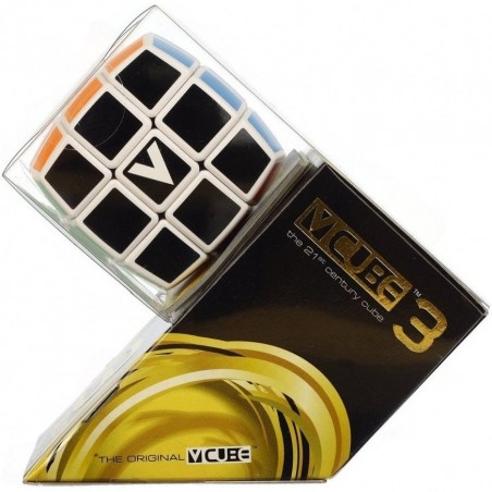 Cube 3x3 b -Cube 3 blanc - Compétition Speedcubing - V-cube