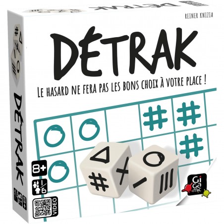 Détrak - Jeu de société - Gigamic
