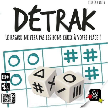 Détrak - Jeu de société - Gigamic