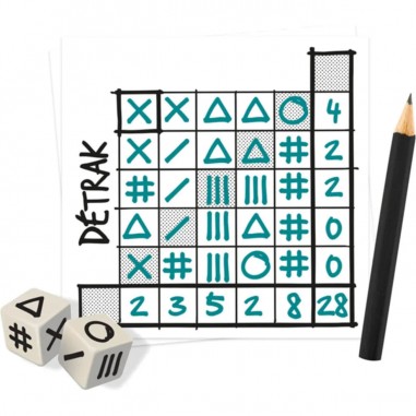 Détrak - Jeu de société - Gigamic