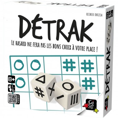 Détrak - Jeu de société - Gigamic