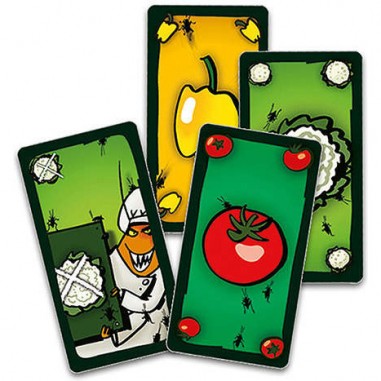 Salade de Cafards - Kaker Laken Salade - Jeu de Cartes - Gigamic