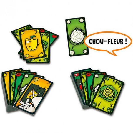 Salade de Cafards - Kaker Laken Salade - Jeu de Cartes - Gigamic