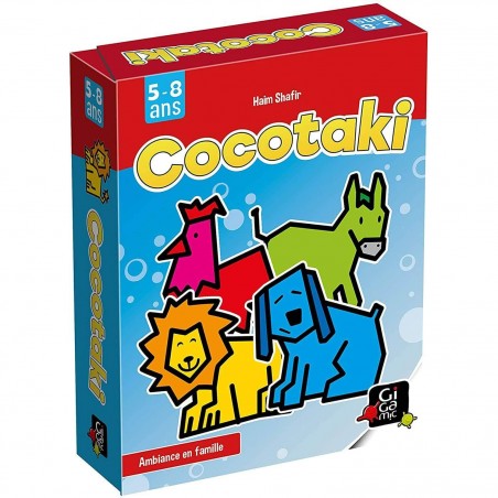 Cocotaki - Jeu de société pour enfant dès 5 ans - Gigamic