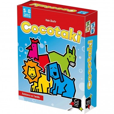 Cocotaki - Jeu de société pour enfant dès 5 ans - Gigamic