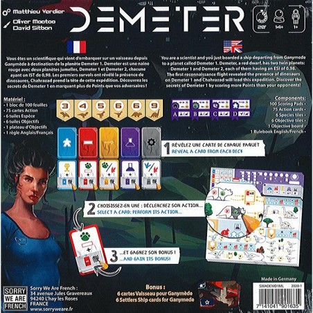 Demeter - Jeux de société - Sorry We Are French