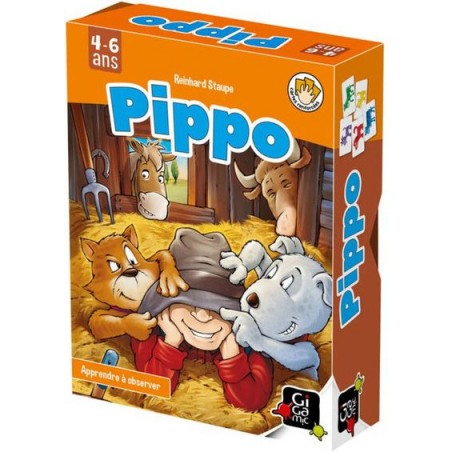 Pippo - jeu de société pédagogique pour enfants - Gigamic