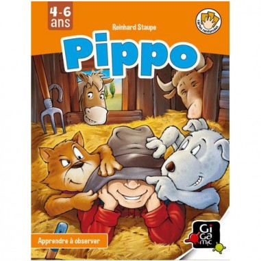 Pippo - jeu de société pédagogique pour enfants - Gigamic