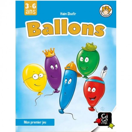 Ballons - Jeu de Cartes - Enfants - Gigamic