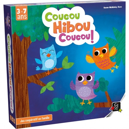 Coucou Hibou Coucou ! - Jeu de Société EnfantsEsprit Jeu - Gigamic