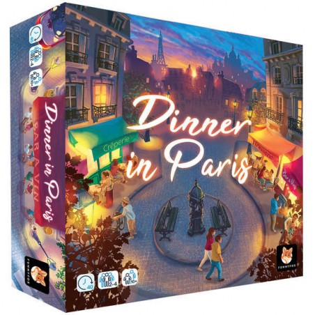 Dinner in Paris - Jeux de société - Funnyfox