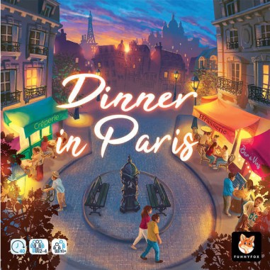 Dinner in Paris - Jeux de société - Funnyfox