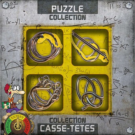 Casse Têtes Métal: Expert - Jeux classiques - Casse-têtes - Eureka Puzzle - Eureka 3d Puzzle