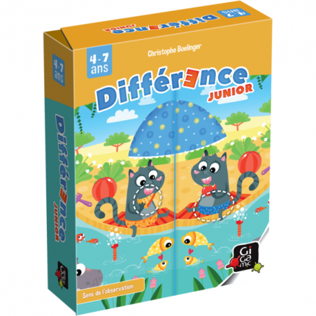 Difference Junior - Jeu de société - Gigamic