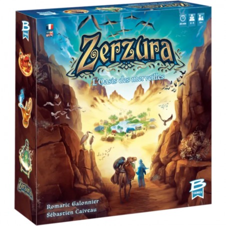 Zerzura: L'oasis des merveilles - Jeux de société - Bragelonne