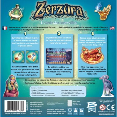 Zerzura: L'oasis des merveilles - Jeux de société - Bragelonne