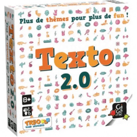 Texto 2.0 - Jeux de société - Gigamic