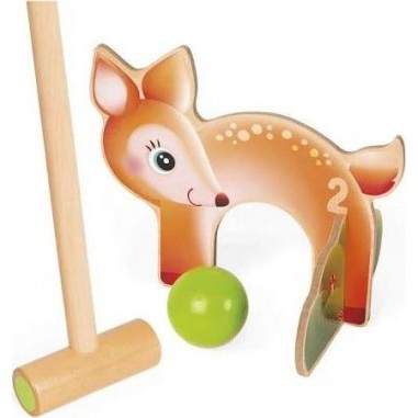 Jeu de croquet animaux de la forêt Jeu de croquet animaux de la forêt