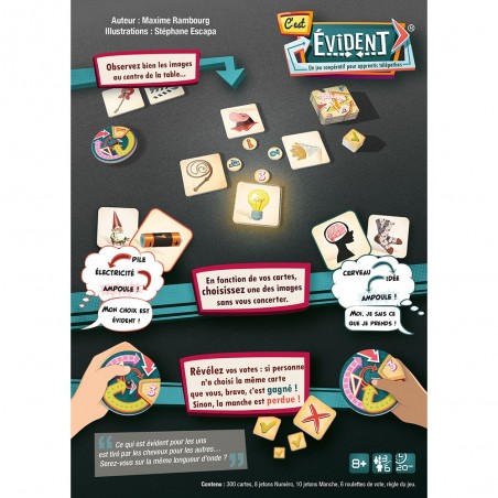 C'est Evident - Jeux de société - Gigamic