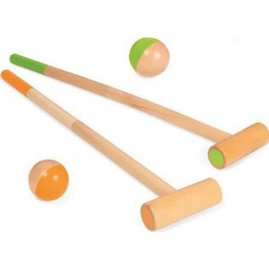 Jeu de croquet animaux de la forêt
