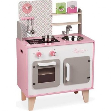 Cuisine en bois pour enfant "Macaron"