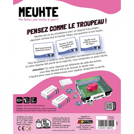 Meuhte - Jeux de société - Gigamic