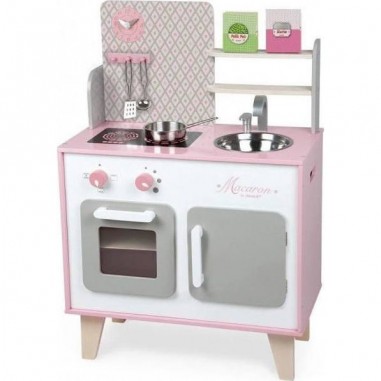 Cuisine en bois pour enfant "Macaron"