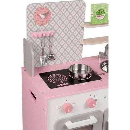 Cuisine en bois pour enfant "Macaron"