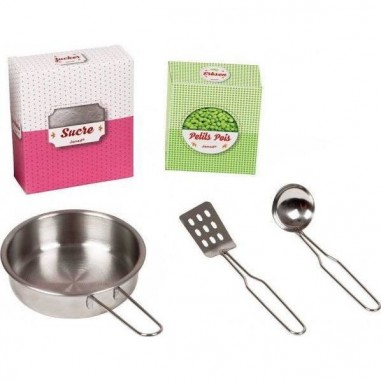 Cuisine en bois pour enfant "Macaron"