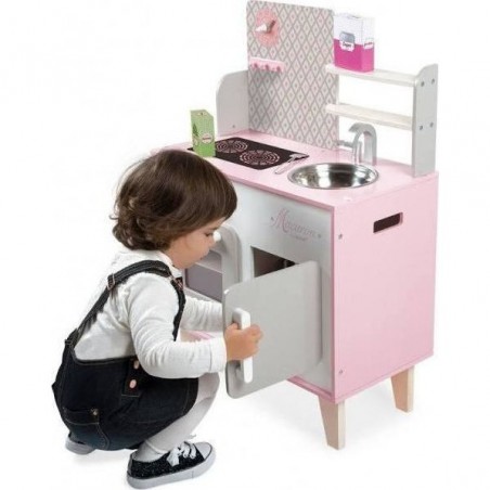 Cuisine en bois pour enfant "Macaron"