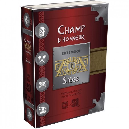 Champ d'honneur extension: Siège - Jeux de société - Gigamic