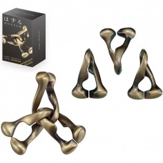 Cast Puzzle - Trinity - Jeux classiques - Casse-têtes - Hanayama