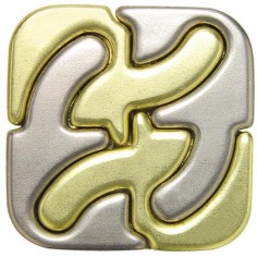 Square - Cast Puzzle - Jeux classiques - Casse-têtes - Hanayama
