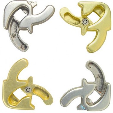 Square - Cast Puzzle - Jeux classiques - Casse-têtes - Hanayama